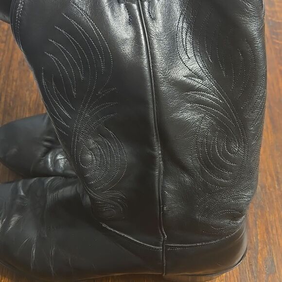 Mens vintage evenin star dancing cowboy boots size 12 - Picture 6 of 10